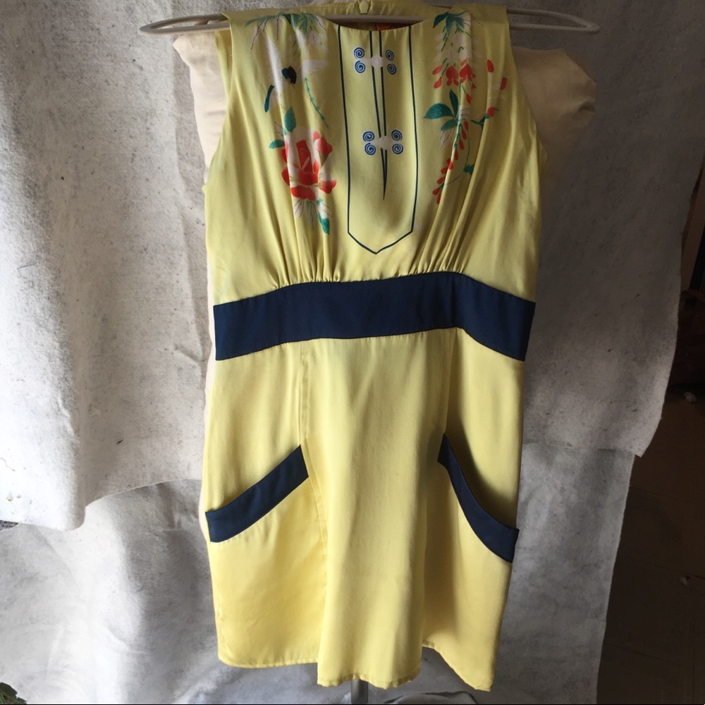 Voom by joy Han 100% silk dress size S - Picture 5 of 8